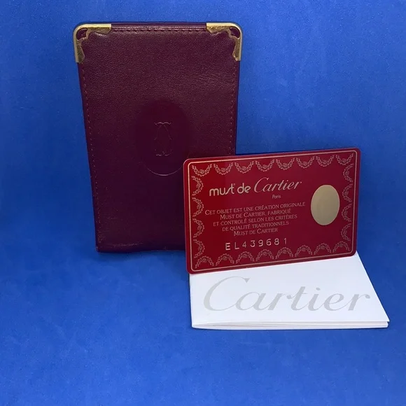 SALE Vintage Authentic Cartier Pouch